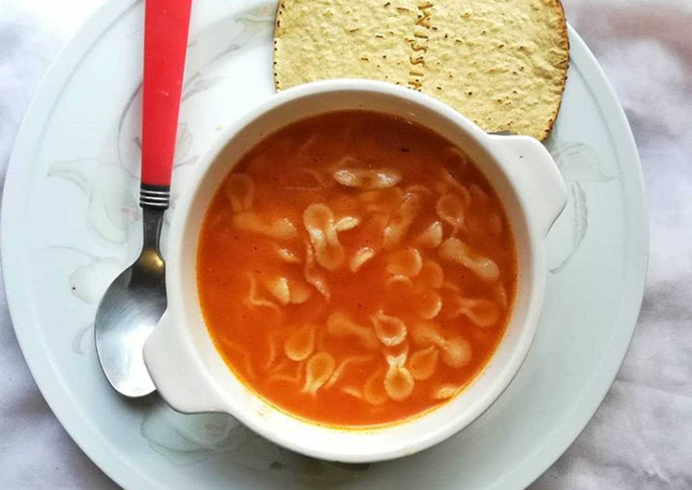 Sopa de moño