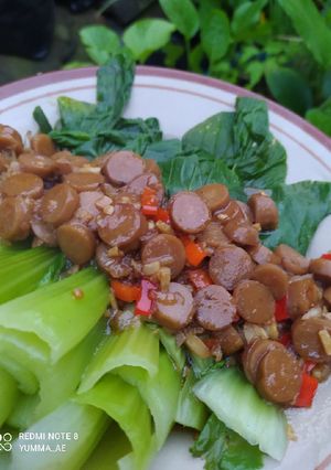 Foto resep Pokcoy sosis
