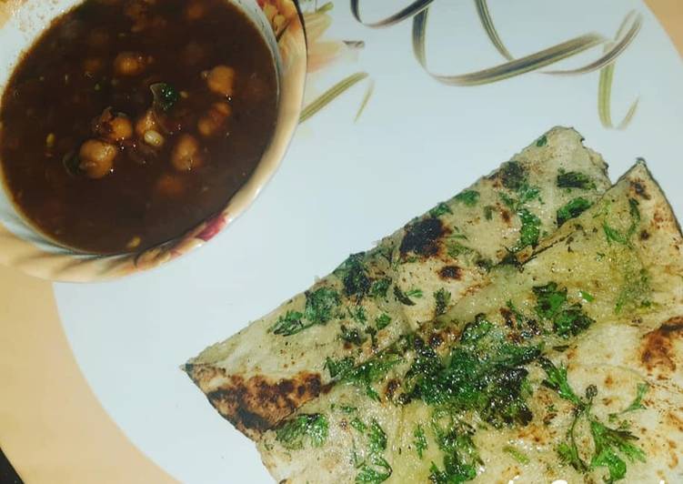 Steps to Prepare Speedy Amritsari stuffed kulcha choley