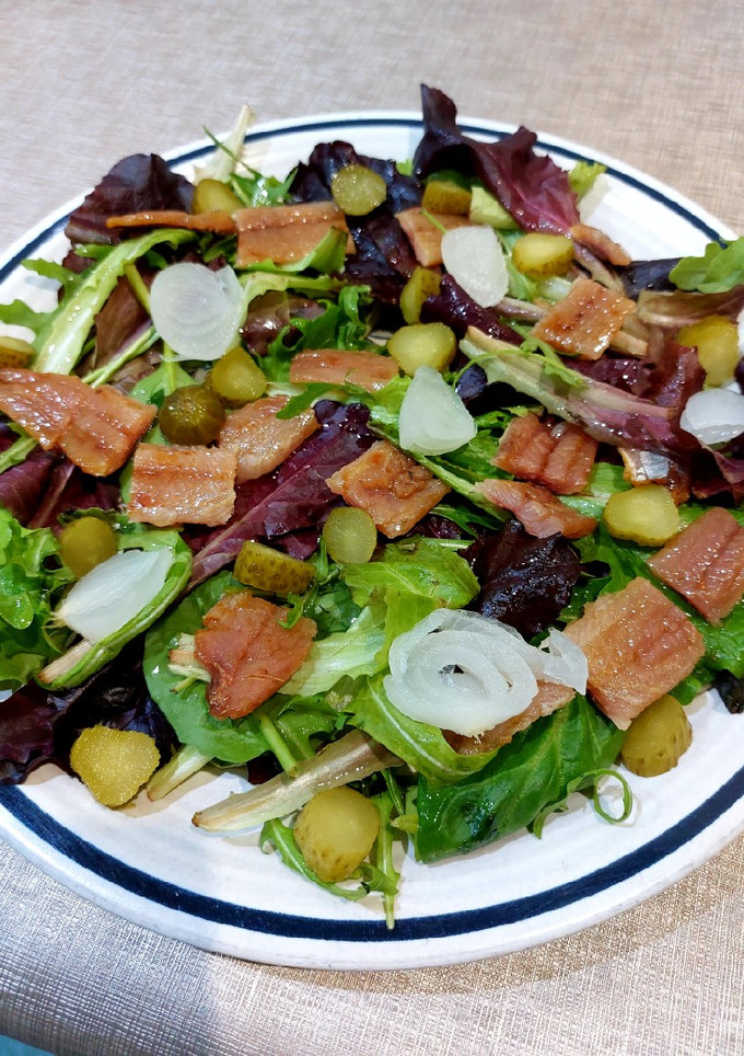 Una foto de Ensalada de encurtidos exprés
