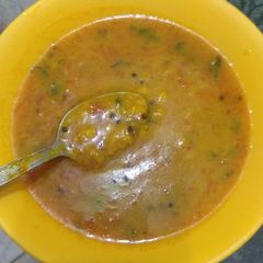 A picture of Tadka,Arhar daal.