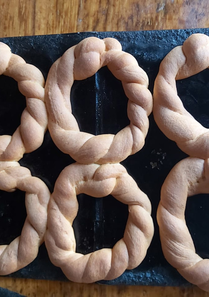 Una foto de Pan rosca