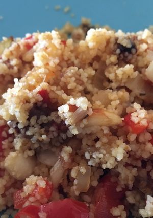 Una foto de Cous cous con dátiles y miel