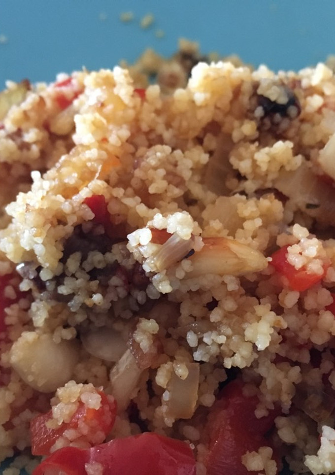 Una foto de Cous cous con dátiles y miel