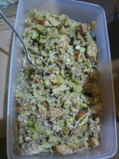 Foto resep Tumis Pare, ikan asin, tempe & pete