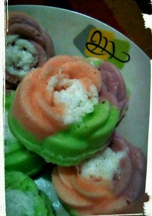 Foto resep Putu Ayu pelangi lembut