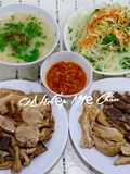 Duck Congee with Vietnamese Duck Salad