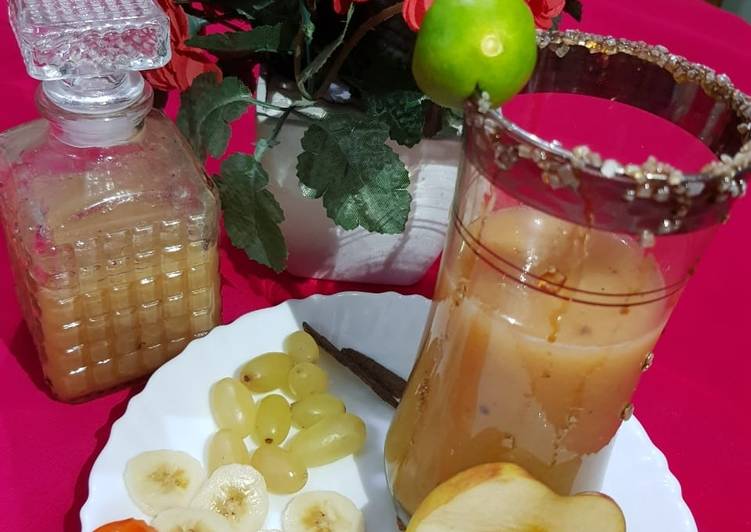 Easiest Way to Make Quick Mix fruit smoothie