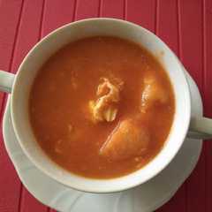 Una foto de Sopa de tomate