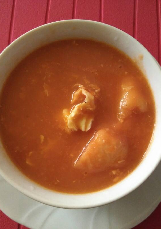 Una foto de Sopa de tomate