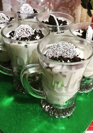O poză a rețetei Desert mușuroi de cârtiță 🧁🧁.