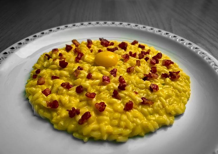 Recetta di Veloce Risotto alla carbonara 🥚 🥓