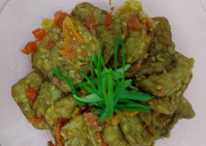 Tempe sambel geprek