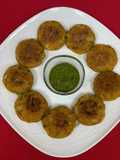 Oats Poha Cutlet