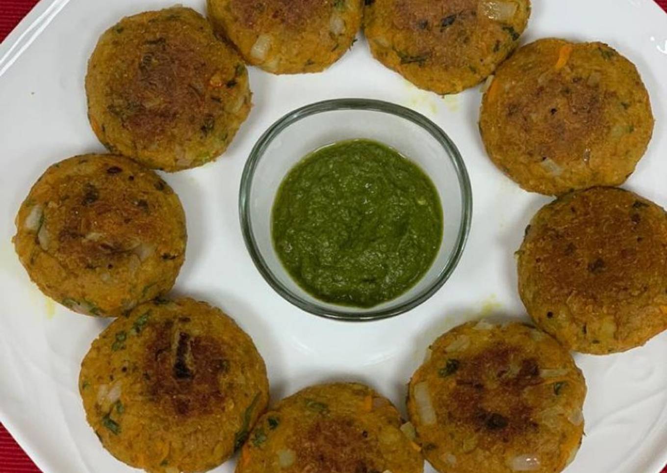 Oats Poha Cutlet