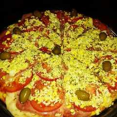 Una foto de Súper pizza con Pre-Mezcla