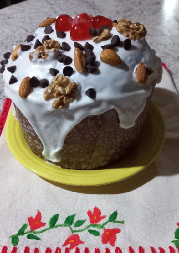 Una foto de Pan dulce navideño súper esponjoso 💯💞💖