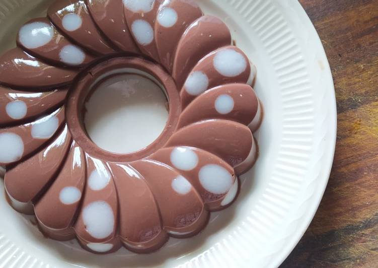 Resep Puding polkadot yang Bikin Ngiler