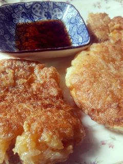 รูปของ ข้าวจี่ทอดหอมๆชุปไข่