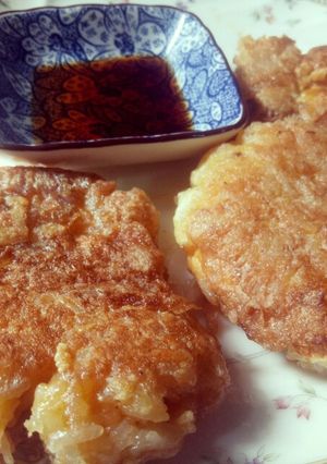 รูปของ ข้าวจี่ทอดหอมๆชุปไข่