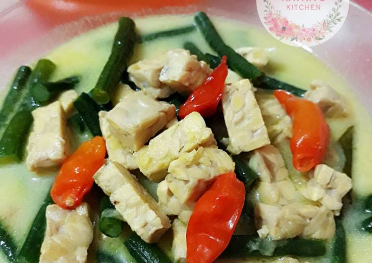 31. Lodeh Kacang Panjang dan Tempe