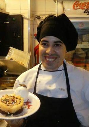 Una foto de Tatín de peras