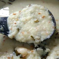 Paal kanji (healthy porridge) A picture of Paal kanji (healthy porridge).