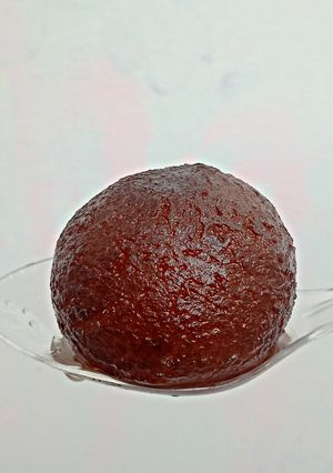 A picture of Dry milk ky gulab jamun.