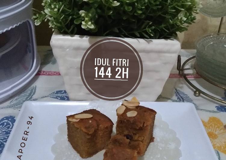 Resep Terbaik 158. Cake pisang tepung roti Lezat Mantap