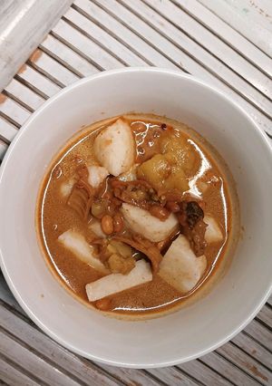 Foto resep Lontong kari jeroan
