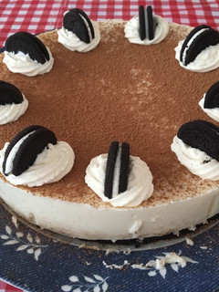 Una foto de Cheesecake de oreo (sin horno)
