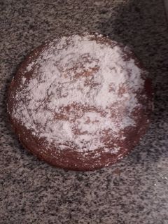Una foto de Bizcocho de yogurt con relleno de pepitas de chocolate