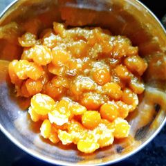 A picture of Chana dal payasam |Yellow split peas |kadalebele payasam.