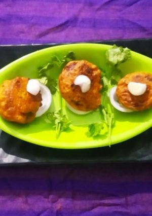 સ્ટફ અવિધ ગોભી ફ્રિટર્સ રેસીપી મુખ્ય ફોટો