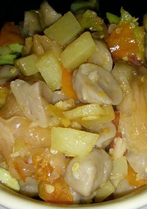 Foto resep Bakso kerupuk balado
