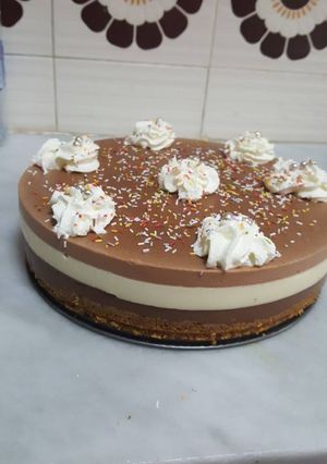 Una foto de Tartas tres chocolates