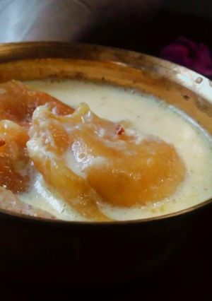 ক্ষীরের পদ্ম লুচির পায়েস(kheerer poddo luchir payesh recipe in Bengali) রেসিপির প্রধান ছবি