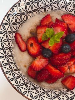 Φωτογραφία της συνταγής Porridge με γάλα καρύδας
