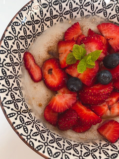 Φωτογραφία της συνταγής Porridge με γάλα καρύδας