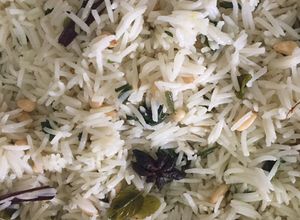Una foto de Arroz Basmati aromático