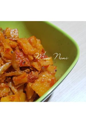 Foto resep Balado Kentang Teri Untuk Pemula