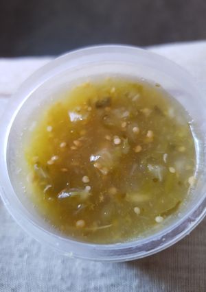Una foto de Salsa verde
