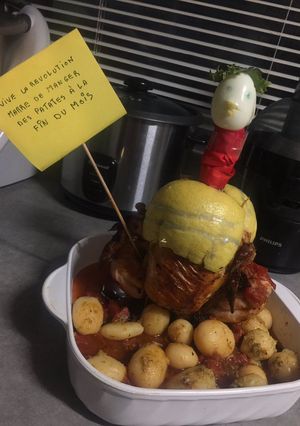 Une photo de Chalanges  Poulet au chorizo