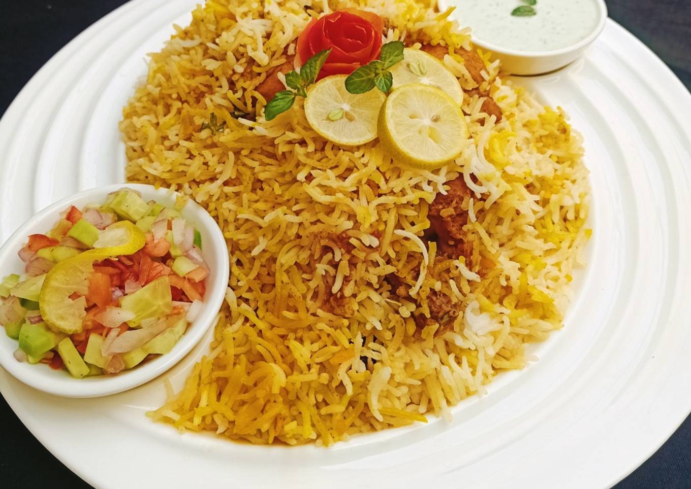 Spicy Chicken Biryani 😋😋