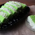 Bolu kukus pandan 2 telor