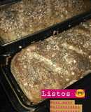 Pan de molde integral con semillas