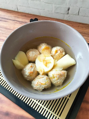 Cara Gampang Membuat Resep 594. Sup Bola-bola Ayam yang Enak Banget Anti Ribet, Lezat Sekali