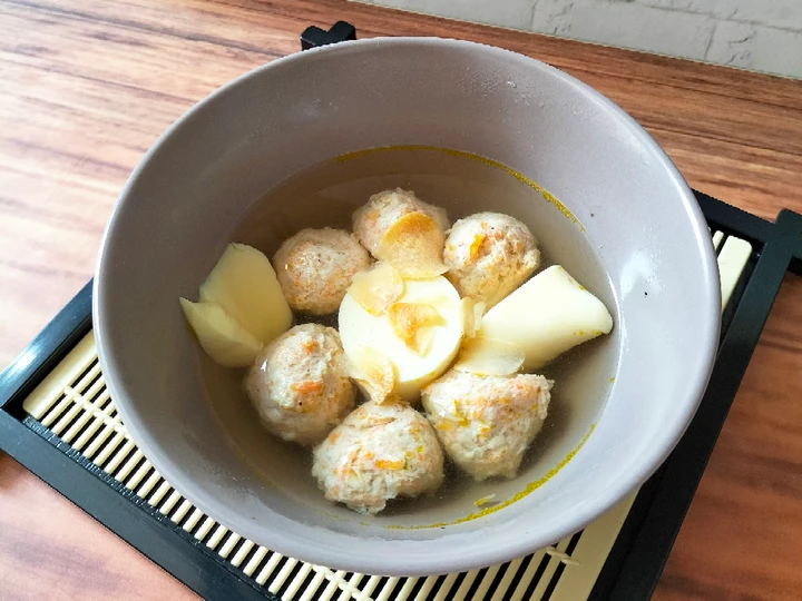Cara Gampang Membuat Resep 594. Sup Bola-bola Ayam yang Enak Banget Anti Ribet, Lezat Sekali