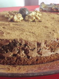 صورة لوصفة قاطو الشوكولا والجوز Gâteau au chocolat et noix