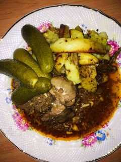 Hagymás csirkemáj recept fotója
